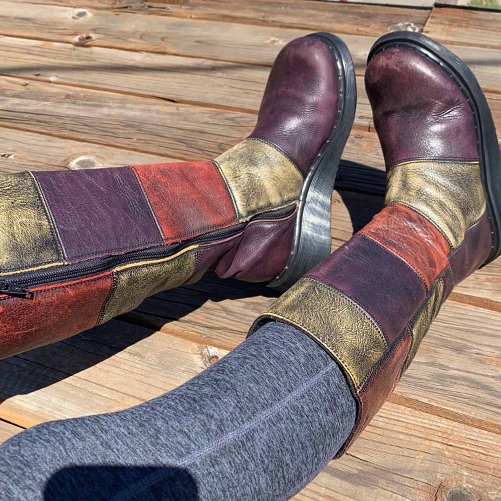 ✨RARE Patchwork Dr.Martens✨